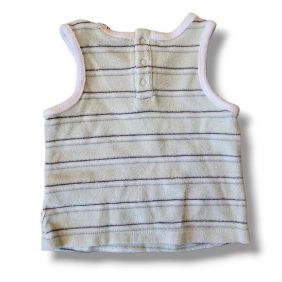 Easy Peasy Striped Terry Tank Top - Picture 2 of 2